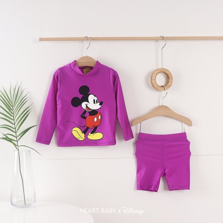 Heart Baby - Korean Children Fashion - #childrensboutique - Pearl M Rashguard Set - 4