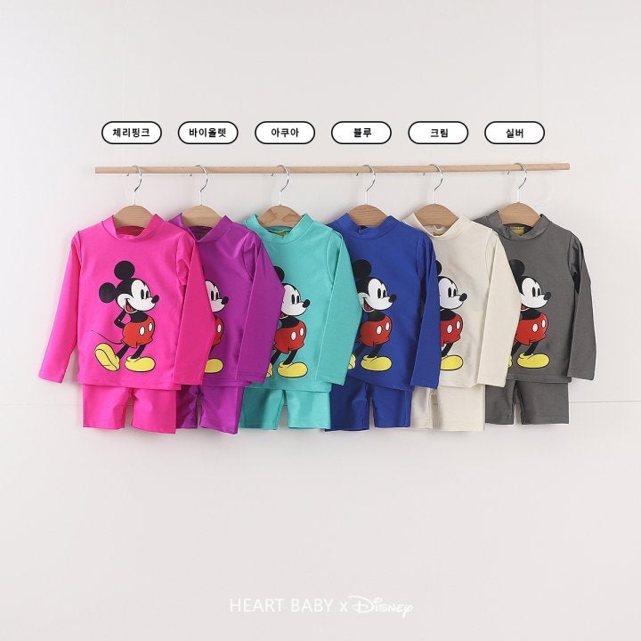 Heart Baby - Korean Children Fashion - #stylishchildhood - Pearl M Rashguard Set