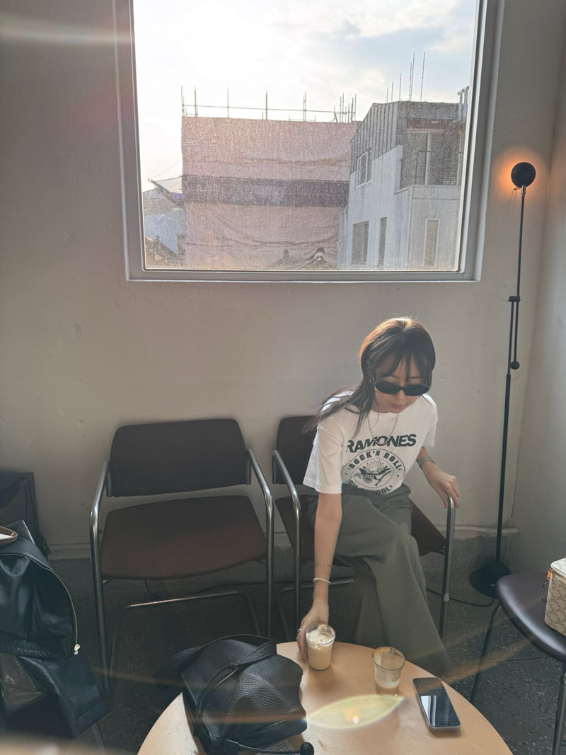 Heil - Korean Women Fashion - #momslook - Ramones Tee - 6