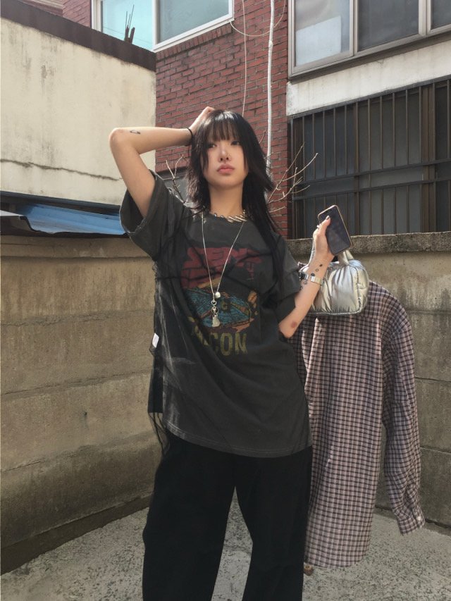 Heil - Korean Women Fashion - #momslook - Pig Sensible Tee - 8