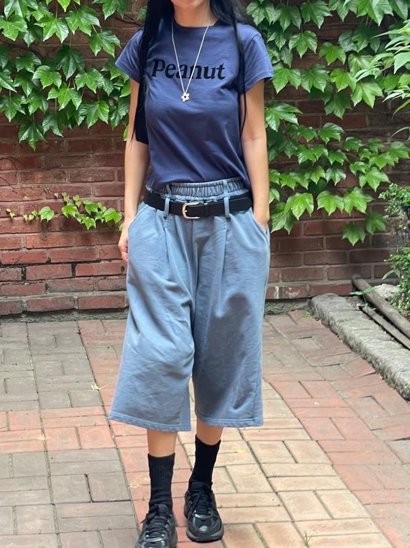 Heil - Korean Women Fashion - #momslook - Pig Belt Bermuda Pants - 12