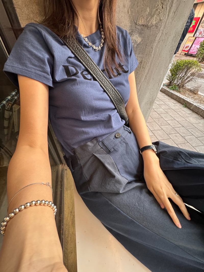 Heil - Korean Women Fashion - #pursuepretty - Peanut Tee - 5