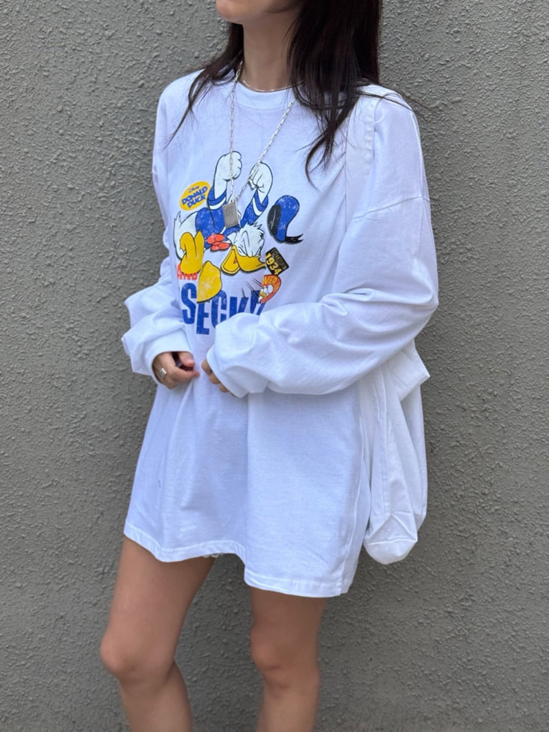 Heil - Korean Women Fashion - #pursuepretty - Pig Donald Tee - 4