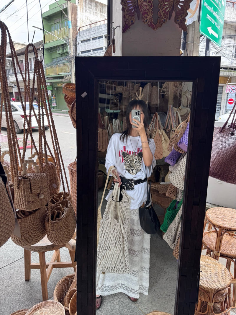 Heil - Korean Women Fashion - #thatsdarling - Pig Cheetah Tee - 12