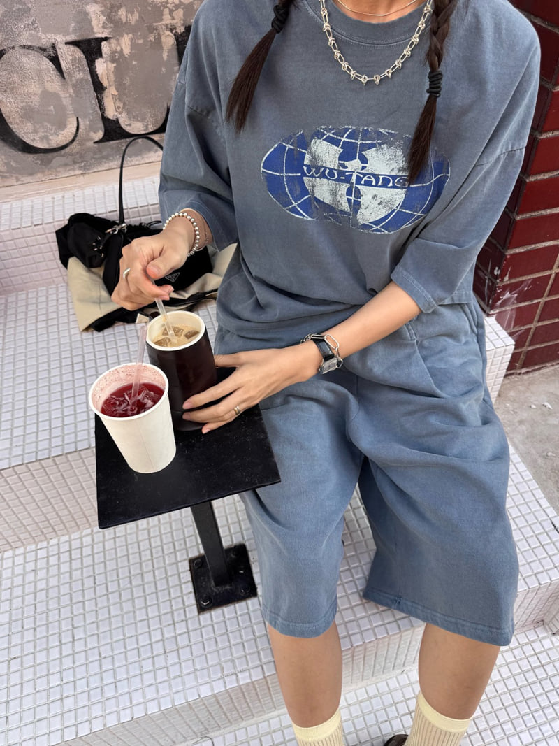 Heil - Korean Women Fashion - #womensfashion - Pig Earth Tee - 9