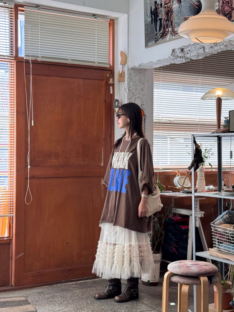 Heil - Korean Women Fashion - #momslook - Work Tee - 4
