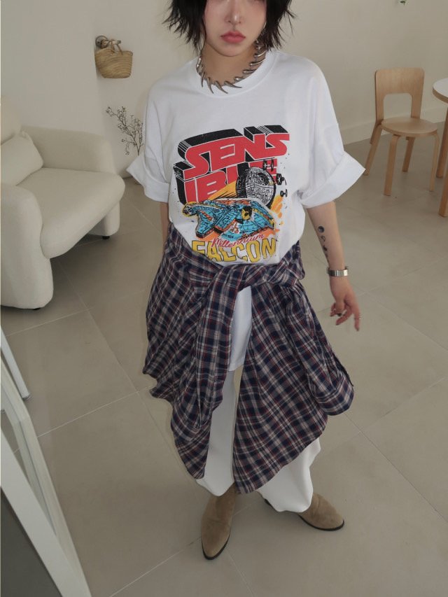 Heil - Korean Women Fashion - #womensfashion - Pig Sensible Tee - 2