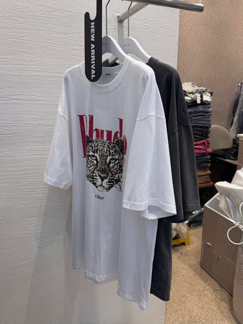 Heil - Korean Women Fashion - #womensfashion - Pig Cheetah Tee