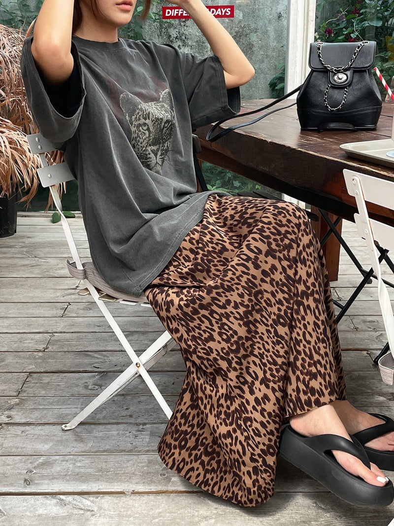 Heil - Korean Women Fashion - #womensfashion - Leopard Maxi Skirt - 2