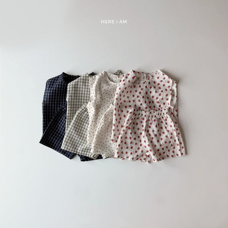 Here I Am - Korean Children Fashion - #discoveringself - Summer Cooling Set