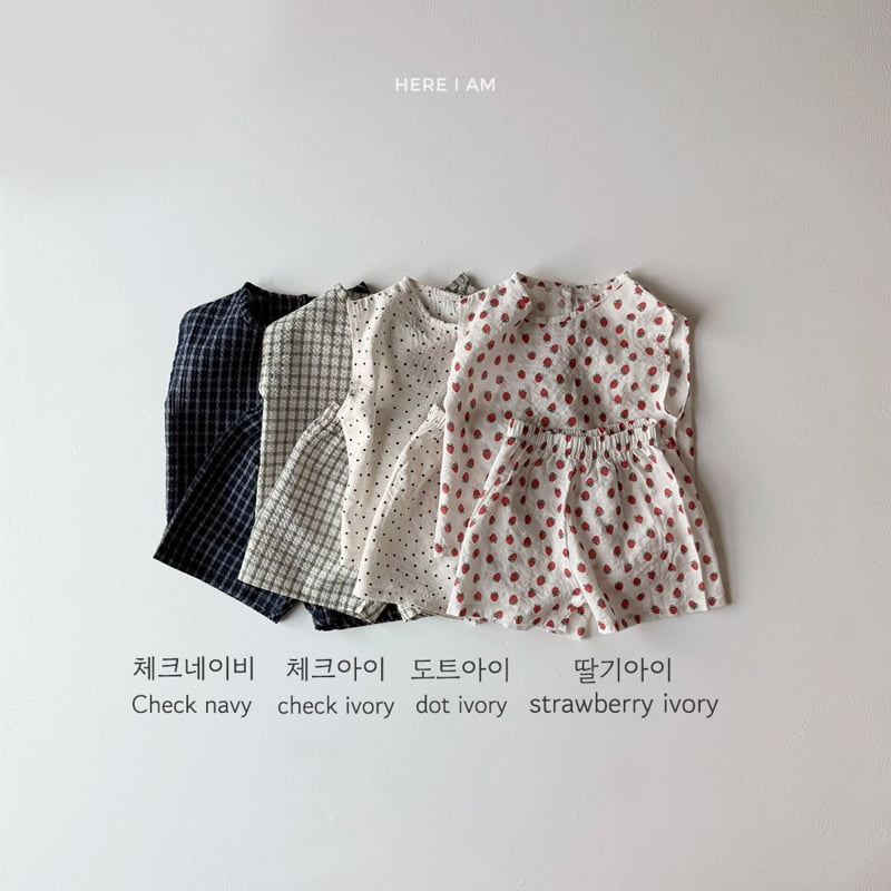 Here I Am - Korean Children Fashion - #toddlerclothing - Summer Cooling Set - 12