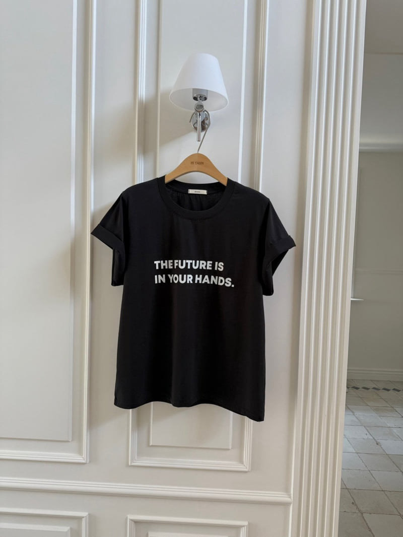 Hiyann - Korean Women Fashion - #momslook - Future Tee - 8