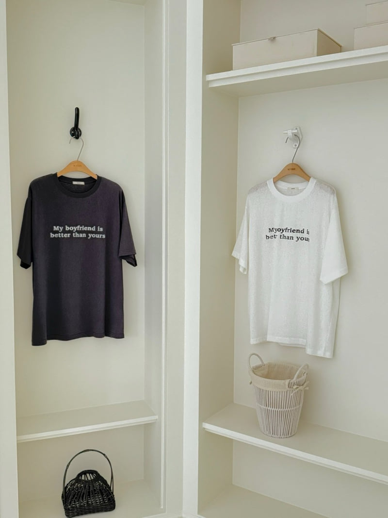 Hiyann - Korean Women Fashion - #momslook - Acne Tee - 7