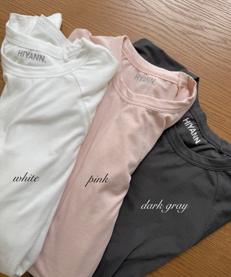 Hiyann - Korean Women Fashion - #momslook - Raglan Long Sleeve Tee - 8