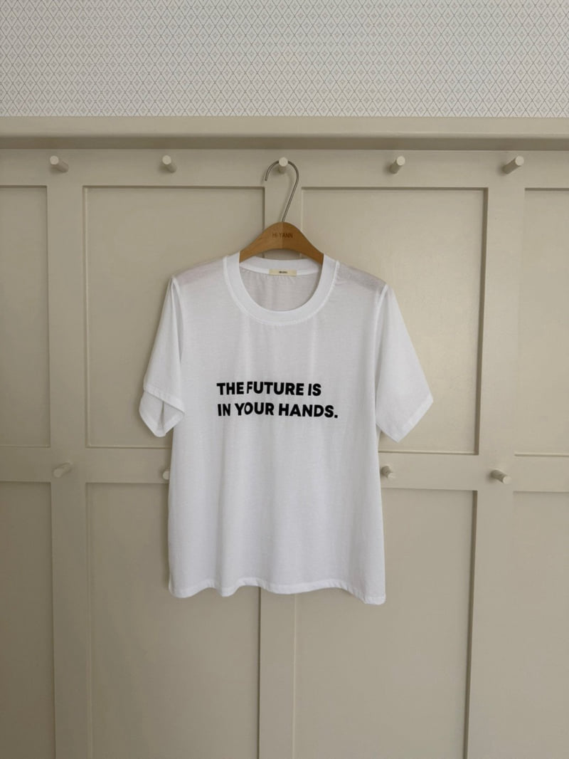 Hiyann - Korean Women Fashion - #restrostyle - Future Tee - 3
