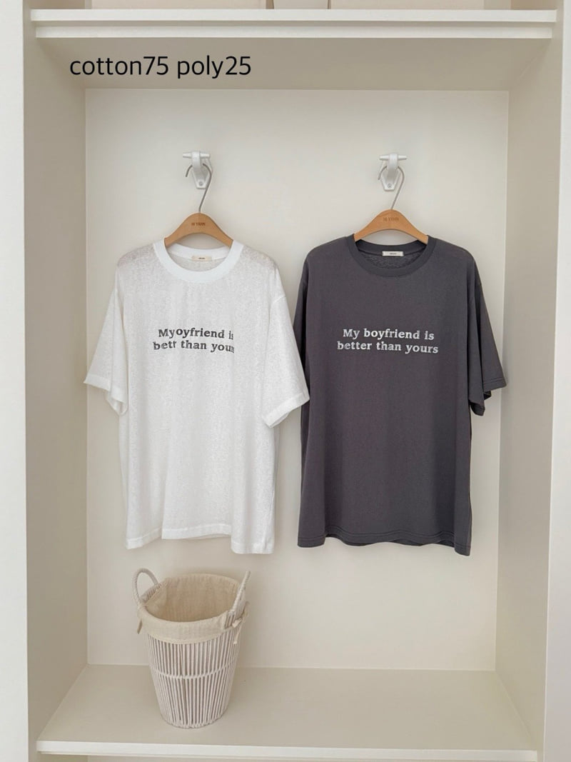 Hiyann - Korean Women Fashion - #romanticstyle - Acne Tee