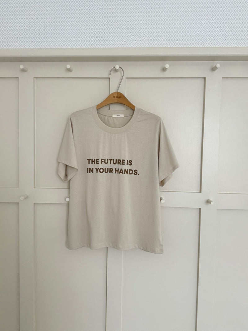Hiyann - Korean Women Fashion - #shopsmall - Future Tee - 5
