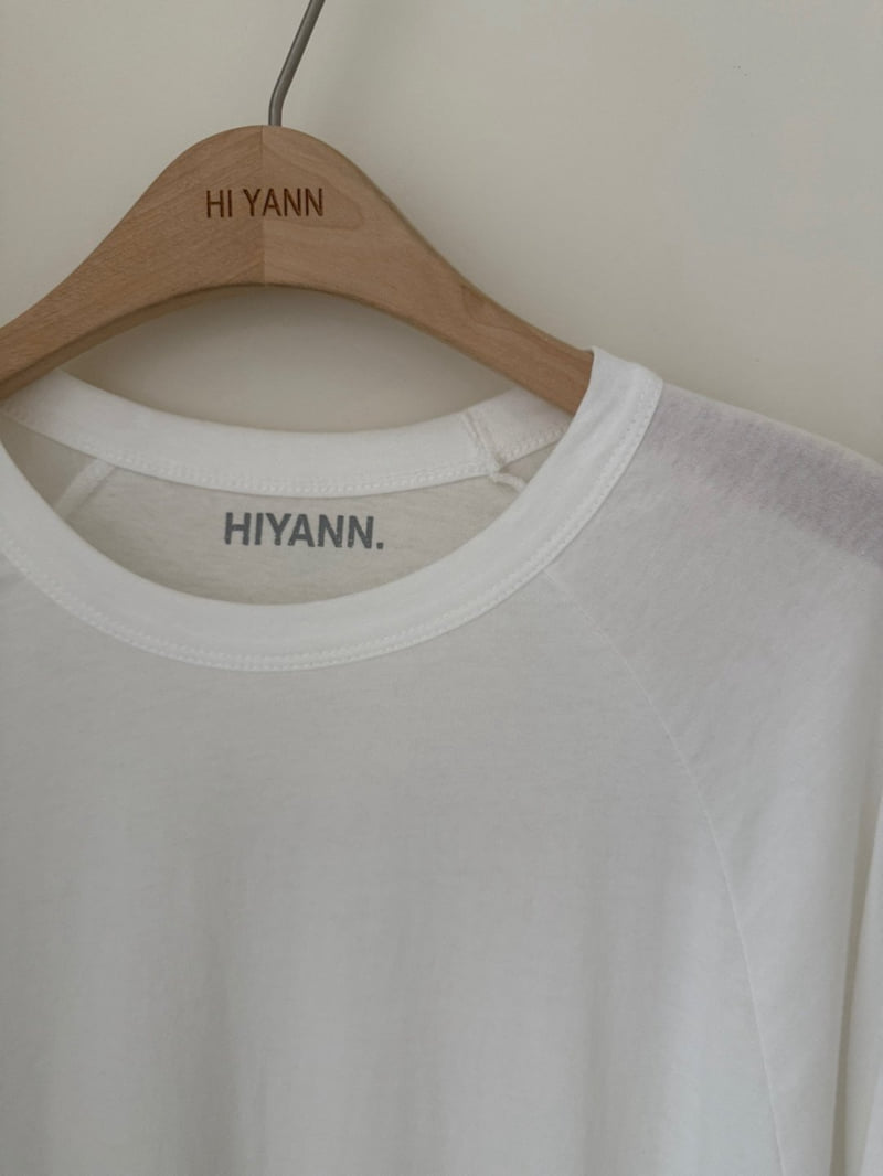 Hiyann - Korean Women Fashion - #thelittlethings - Raglan Long Sleeve Tee - 3