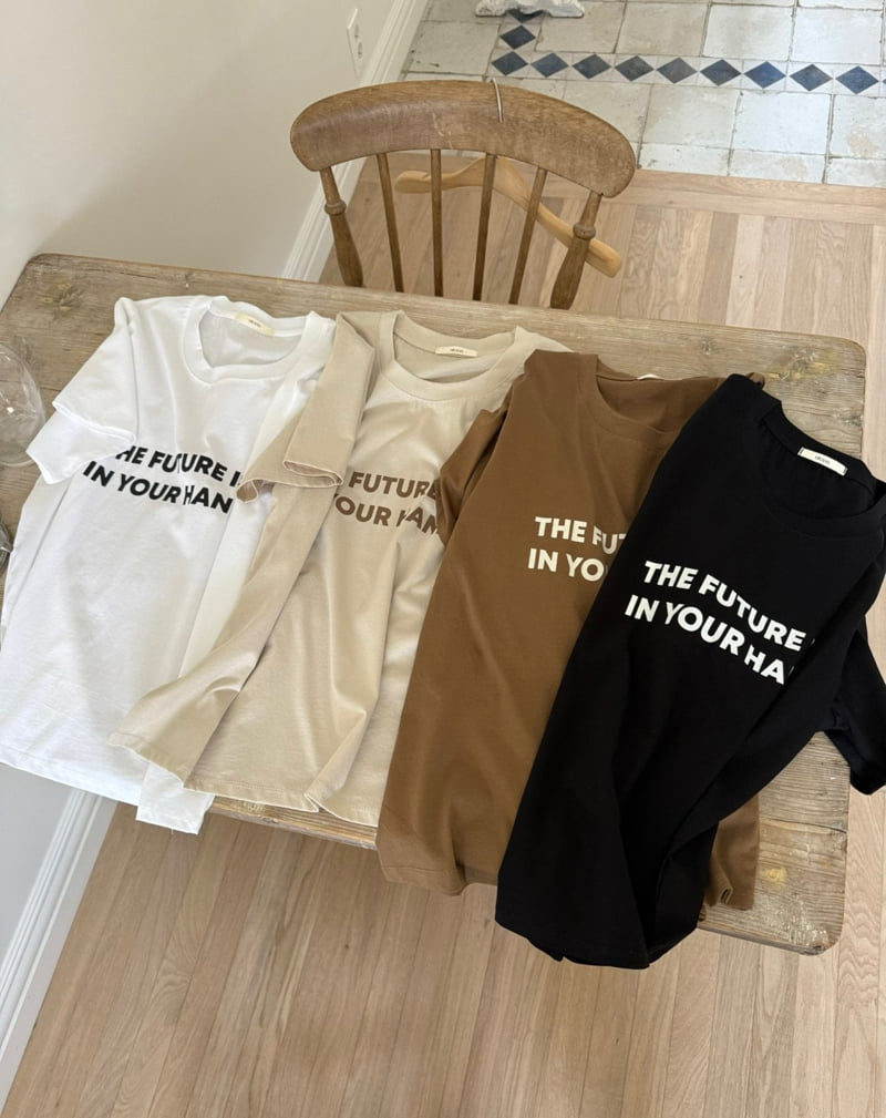 Hiyann - Korean Women Fashion - #womensfashion - Future Tee - 9