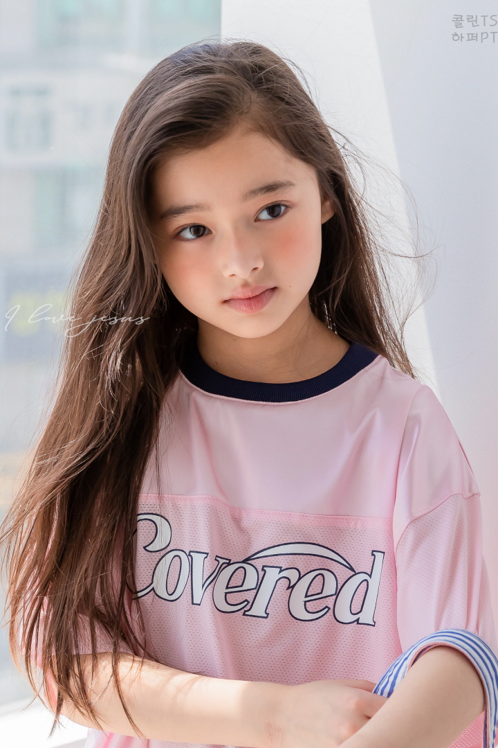 I Love Jesus - Korean Children Fashion - #Kfashion4kids - Colin Mesh Tee - 8