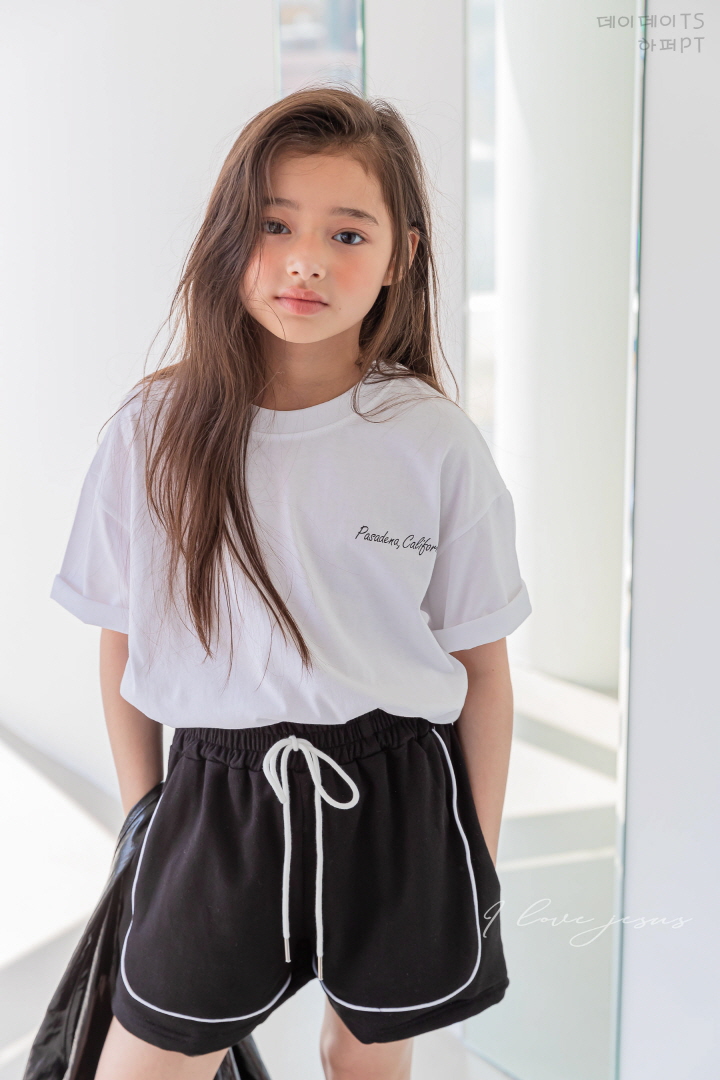 I Love Jesus - Korean Children Fashion - #Kfashion4kids - Dayday Short Sleeve Tee - 6