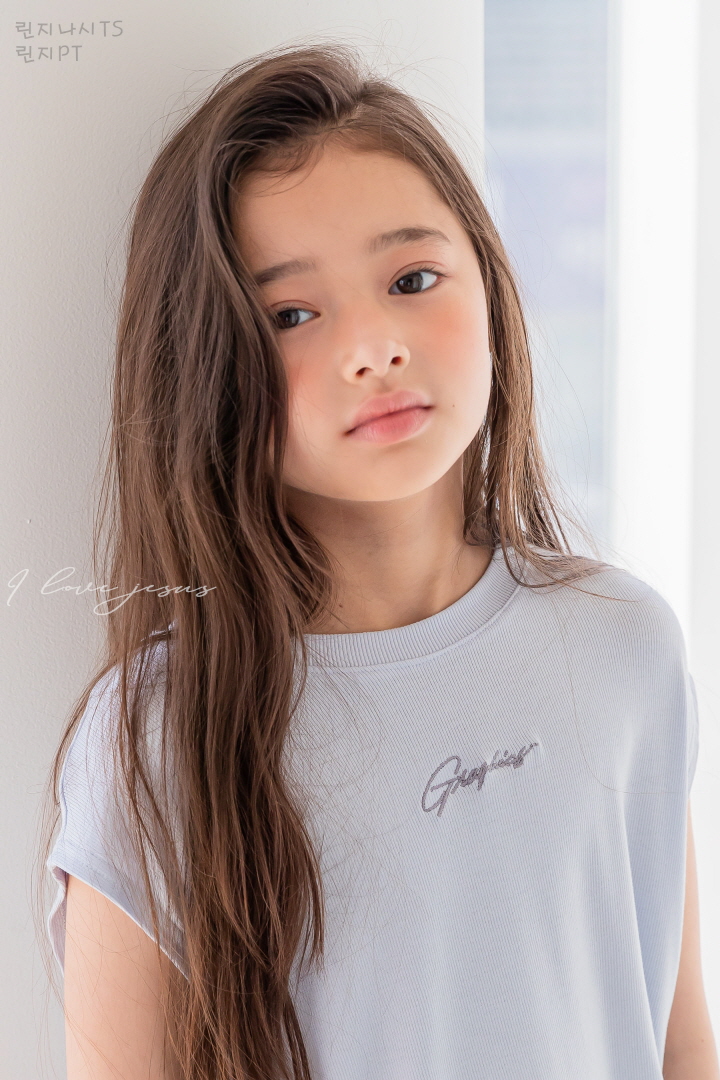 I Love Jesus - Korean Children Fashion - #childofig - Lindsey Sleeveless Tee - 7