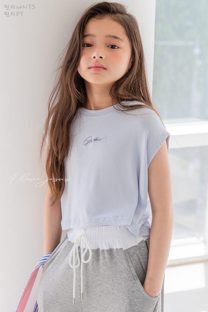 I Love Jesus - Korean Children Fashion - #childrensboutique - Lindsey Sleeveless Tee - 8