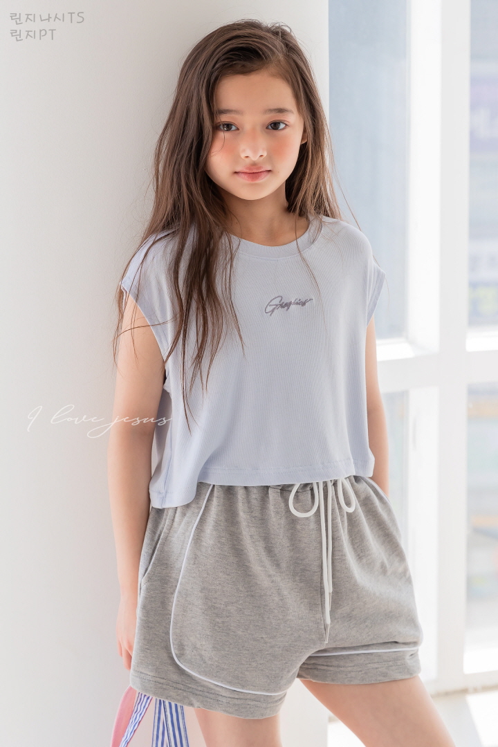 I Love Jesus - Korean Children Fashion - #designkidswear - Harper Line Shorts - 12