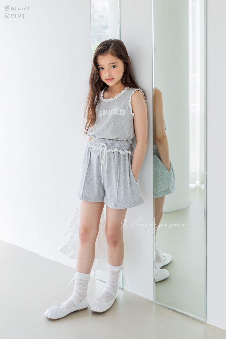 I Love Jesus - Korean Children Fashion - #designkidswear - Roti Tank Tee - 6