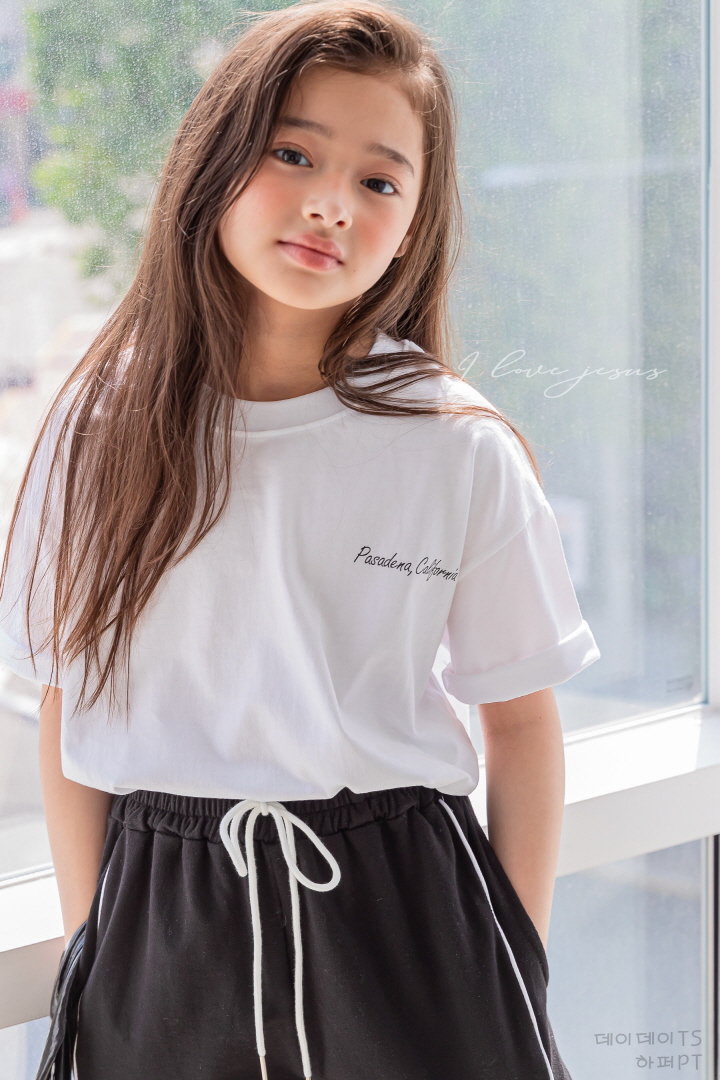 I Love Jesus - Korean Children Fashion - #discoveringself - Dayday Short Sleeve Tee