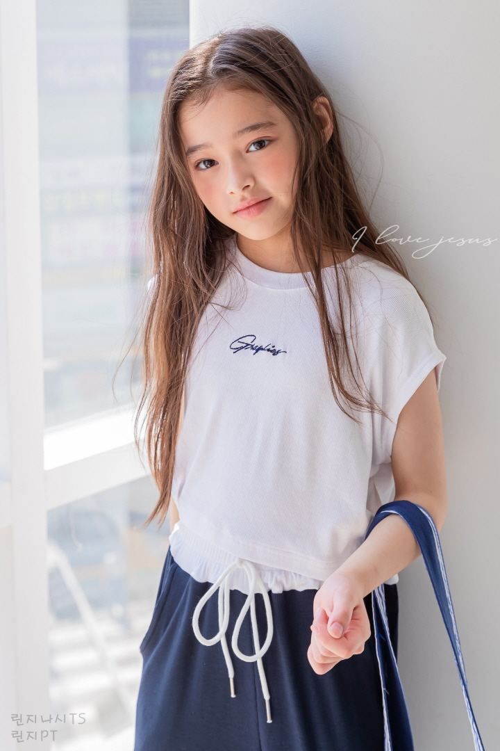 I Love Jesus - Korean Children Fashion - #discoveringself - Lindsey Sleeveless Tee - 10