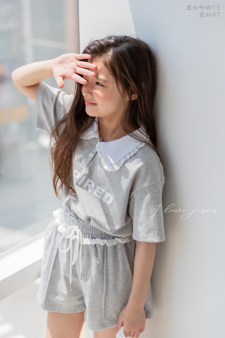 I Love Jesus - Korean Children Fashion - #fashionkids - Roti Shorts - 9