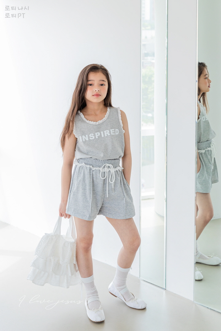 I Love Jesus - Korean Children Fashion - #kidsshorts - Roti Shorts - 10