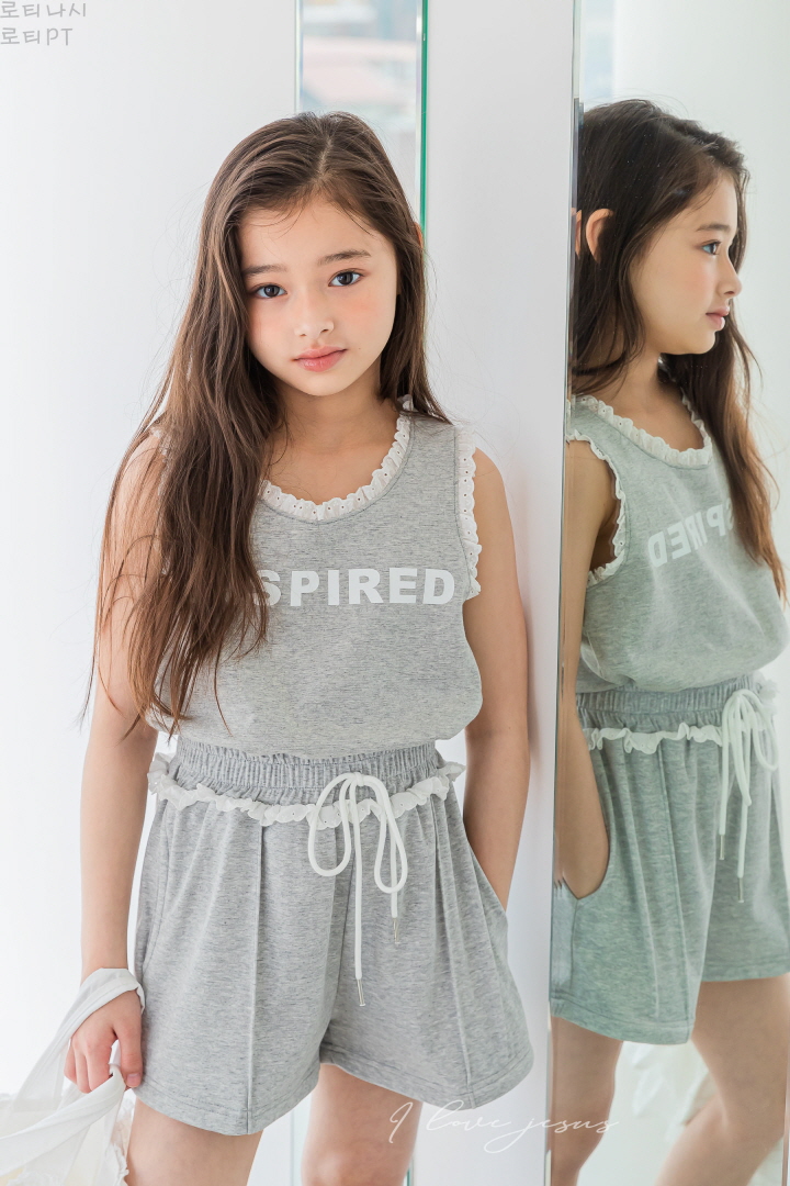 I Love Jesus - Korean Children Fashion - #kidsstore - Roti Shorts - 11
