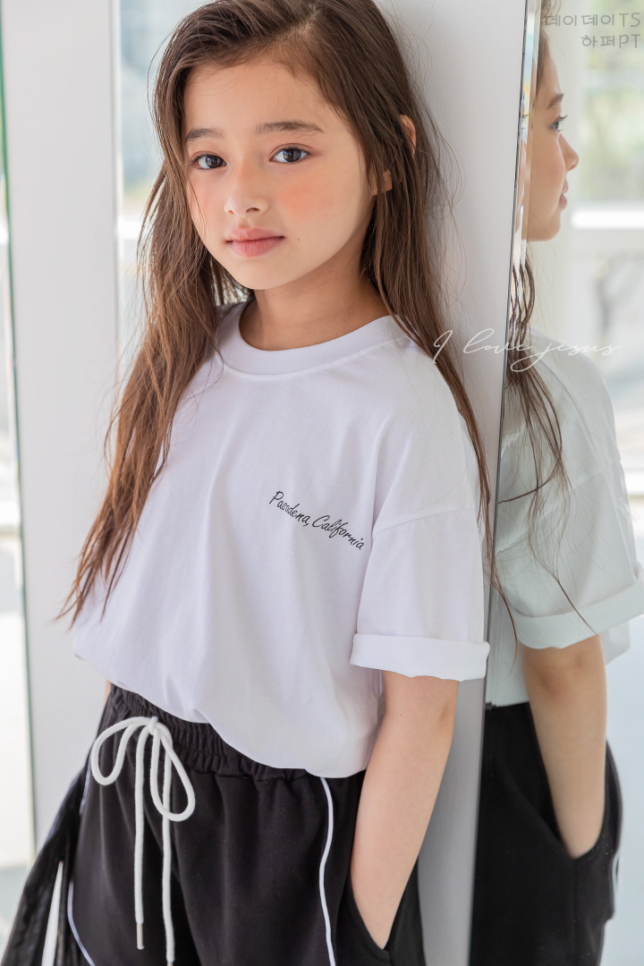 I Love Jesus - Korean Children Fashion - #littlefashionista - Dayday Short Sleeve Tee - 7