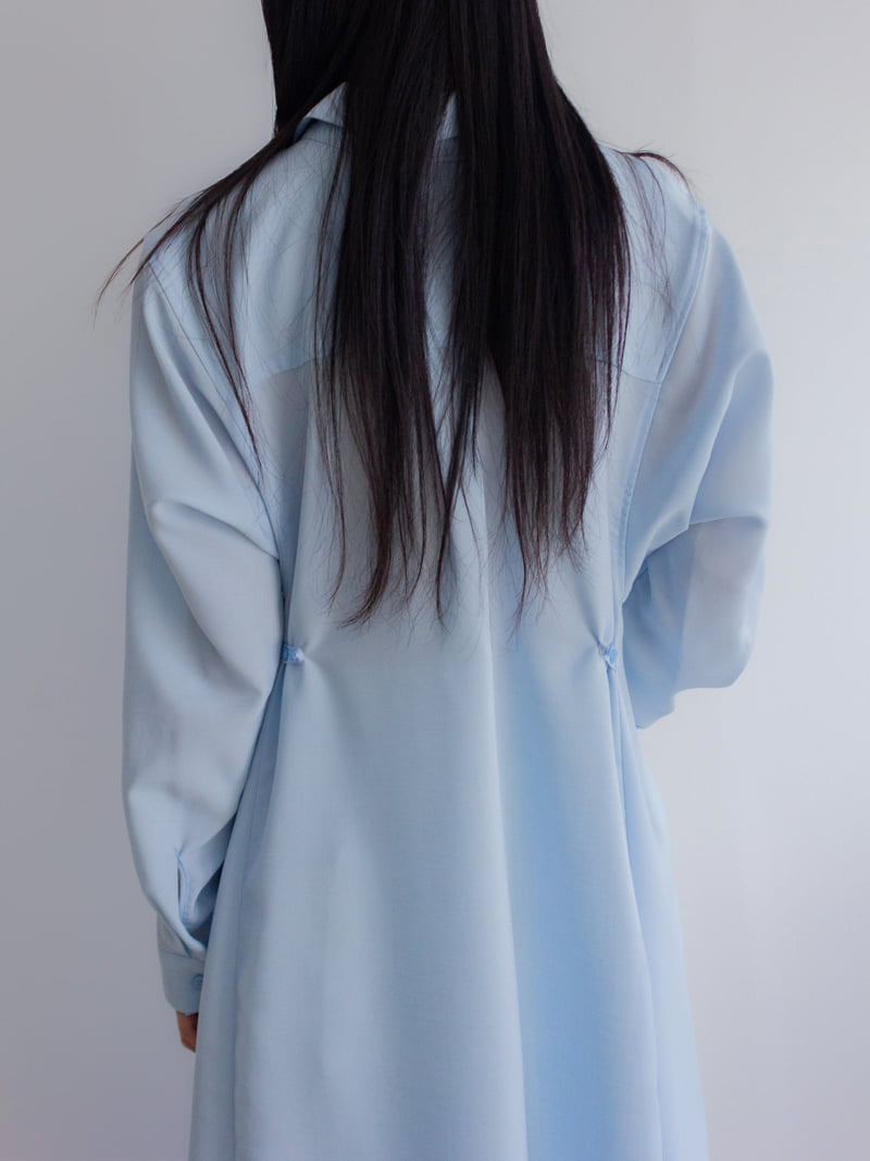 Inssense - Korean Women Fashion - #womensfashion - Summer Maxi Long Shirt Jacket One-piece - 4