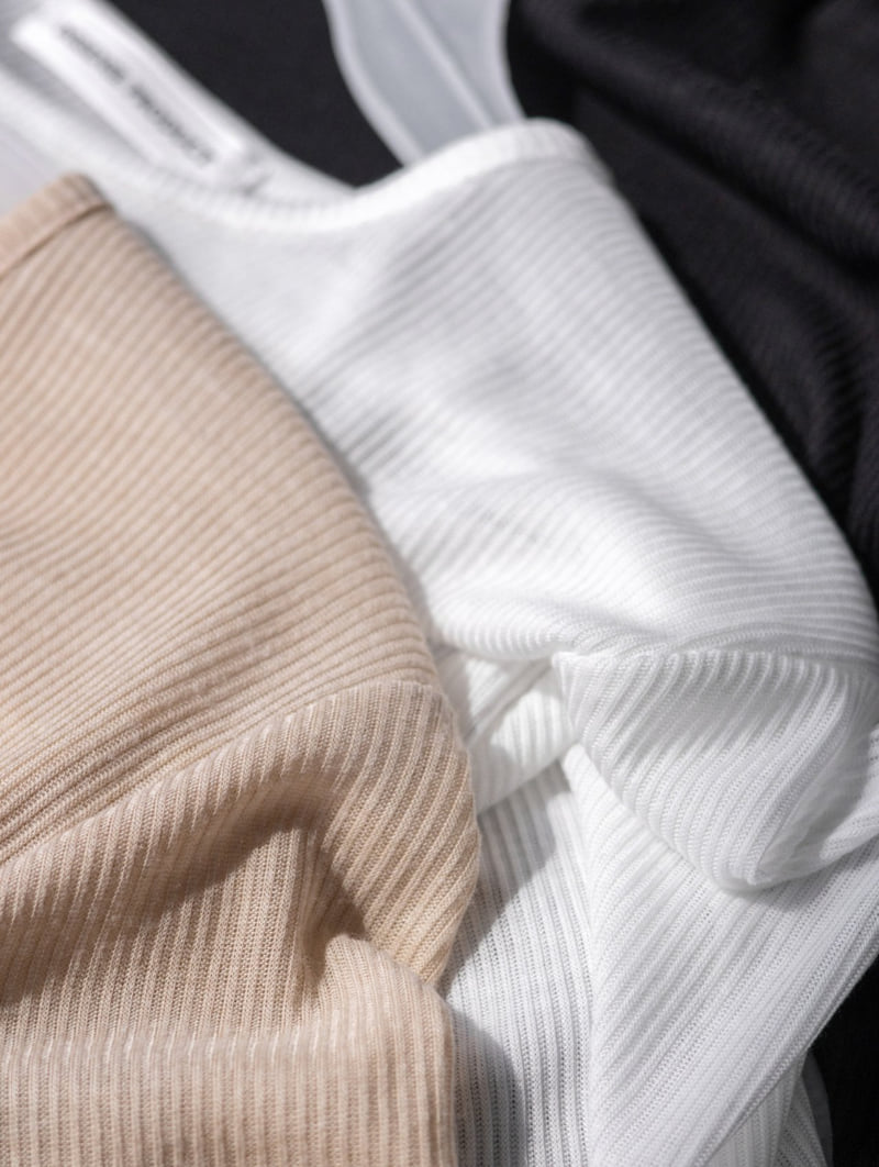 Inssense - Korean Women Fashion - #womensfashion - Tencel Sheer Waist Knot Detail Tee - 4