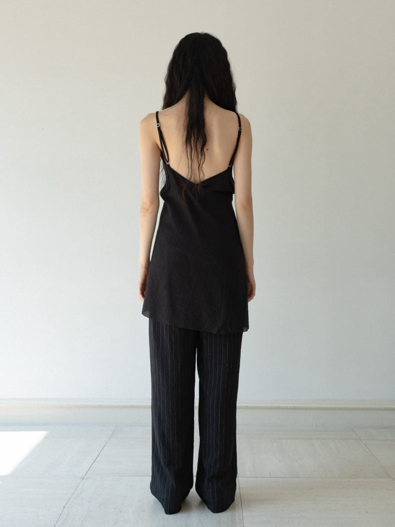 Inssense - Korean Women Fashion - #thelittlethings - Crinkle Asymmetric Wrap Mini One-piece - 7