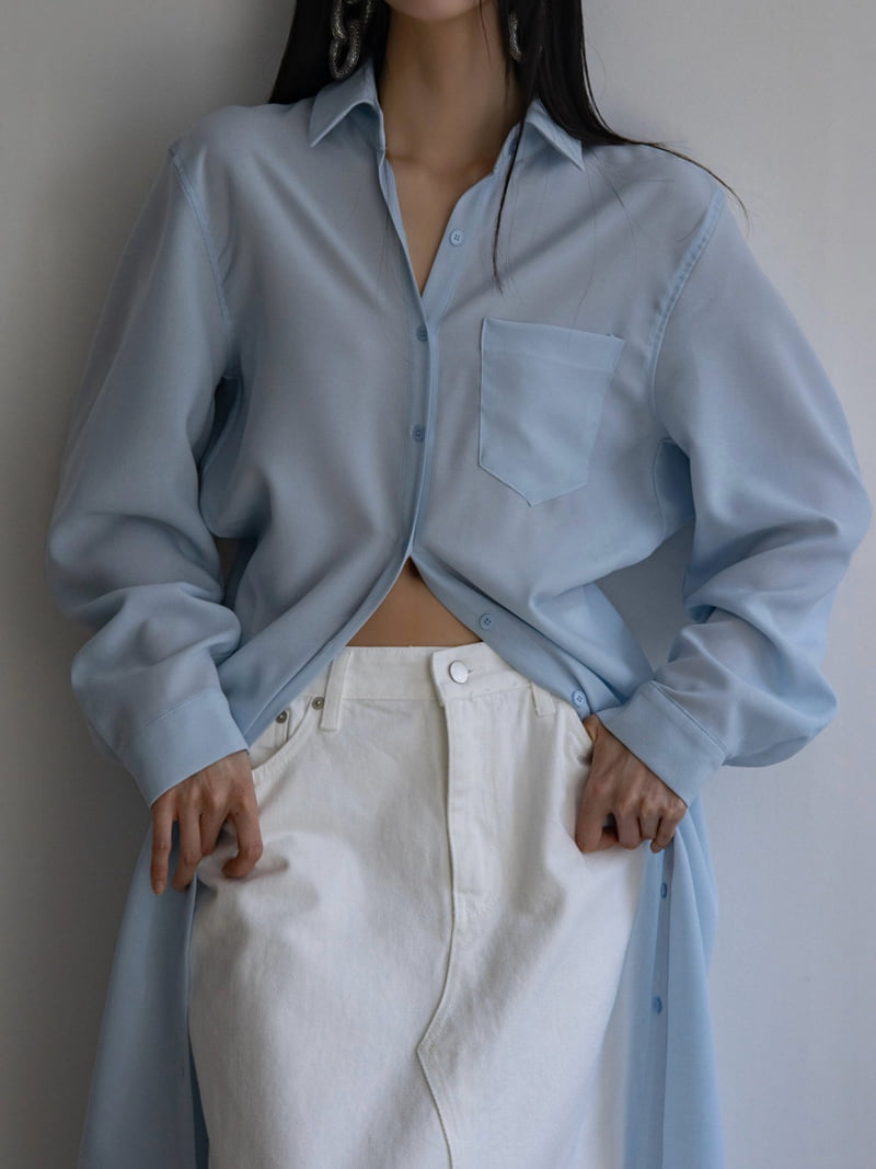 Inssense - Korean Women Fashion - #womensfashion - Summer Maxi Long Shirt Jacket One-piece - 7