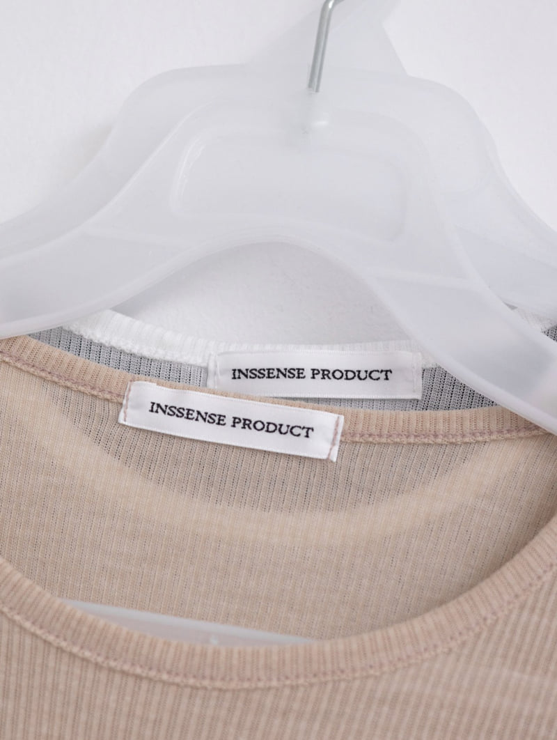 Inssense - Korean Women Fashion - #womensfashion - Tencel Sheer Waist Knot Detail Tee - 5