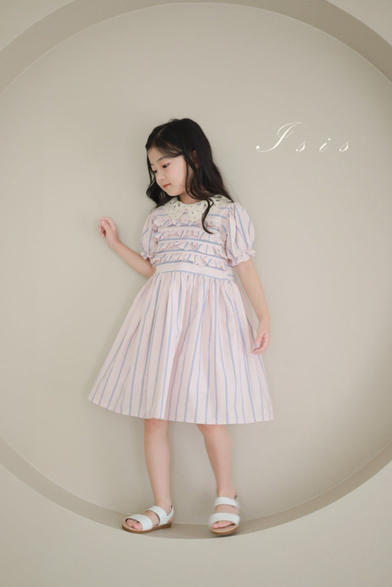 Isis - Korean Children Fashion - #Kfashion4kids - Adeline Collar Dress - 11