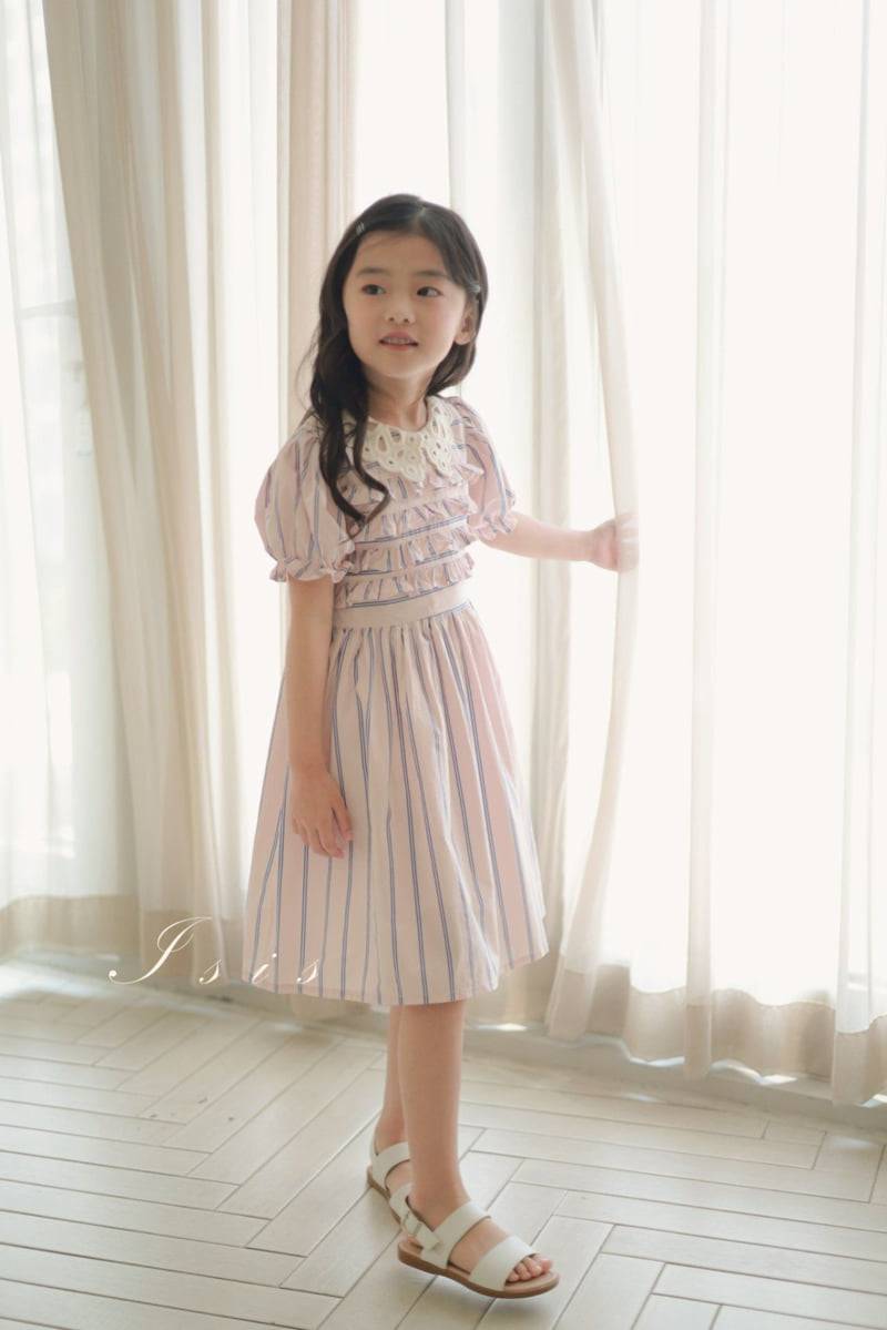 Isis - Korean Children Fashion - #discoveringself - Adeline Collar Dress - 6