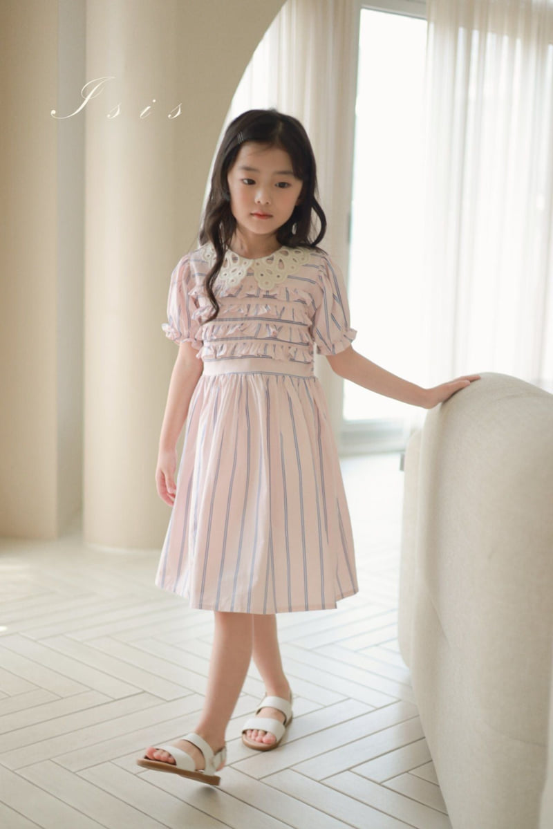 Isis - Korean Children Fashion - #kidzfashiontrend - Adeline Collar Dress - 10