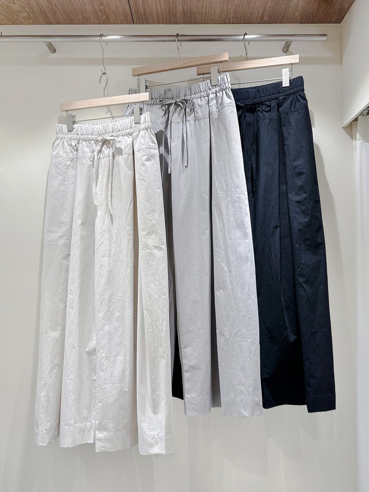 J dew - Korean Women Fashion - #momslook - Panel Pleated Wide Pants