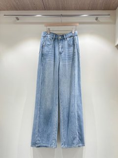 J dew - Korean Women Fashion - #momslook - Summer Wide Denim Pants - 3