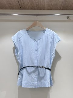 J dew - Korean Women Fashion - #momslook - Belted Blouse - 4