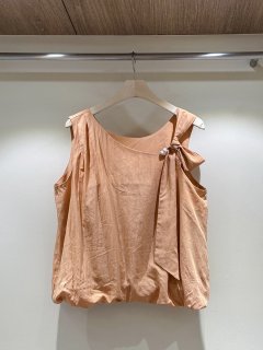 J dew - Korean Women Fashion - #vintagekidsstyle - Ribbon Sleeveless Blouse - 3
