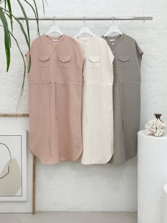 J dew - Korean Women Fashion - #womensfashion - Linen Verona Short Sleeve One-piece - 2