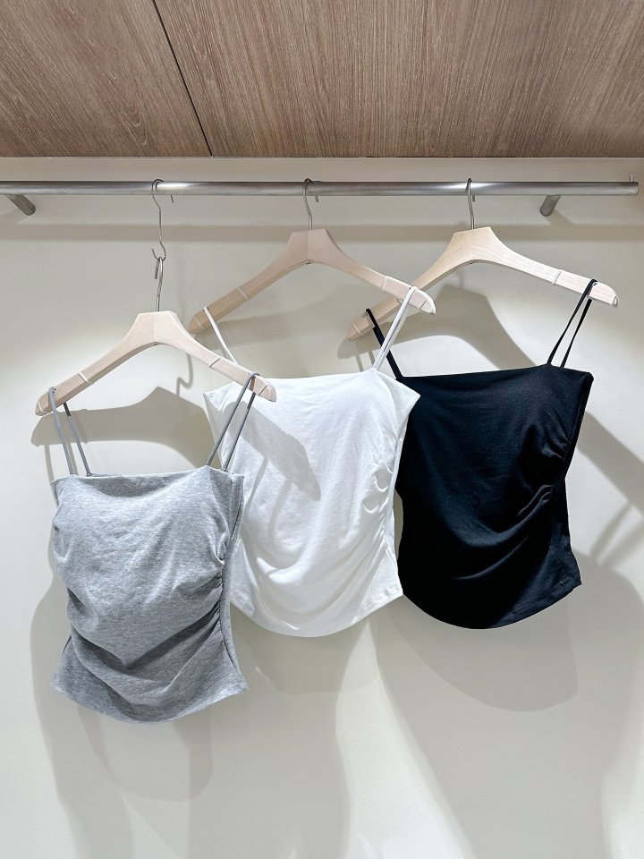 J dew - Korean Women Fashion - #womensfashion - Shirring Cap Sleeveless