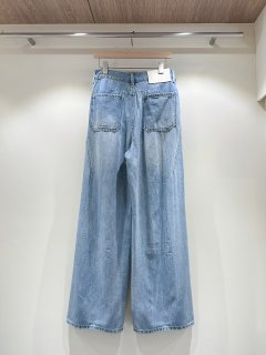 J dew - Korean Women Fashion - #momslook - Summer Wide Denim Pants - 4
